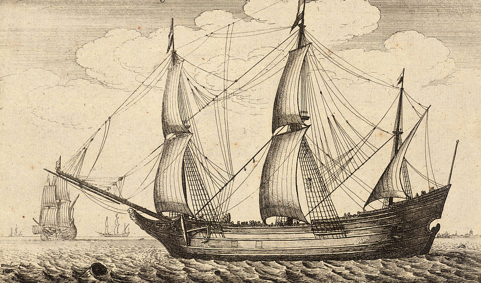 старинное парусное судно